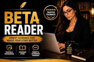 provide professional beta reading and honest feedback