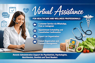 be your virtual assistant for healthcare and specialized professionals