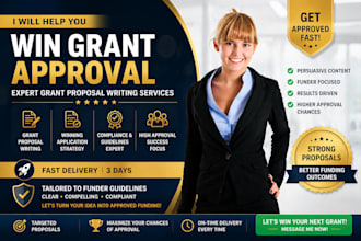 do winning grants, funding approval and grant proposal writing
