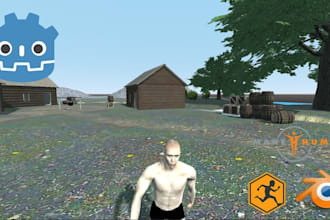 provide 3d godot game