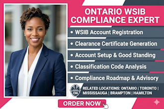 set up your wsib account and obtain your first clearance certificate