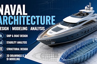 design ship boat hull naval architecture and stability analysis