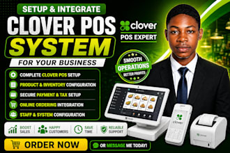 set up and integrate your clover pos system for your business