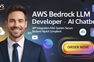 be AWS bedrock developer AWS bedrock API hipaa compliant AWS at backend AWS llm
