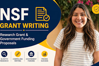 nsf grant application writing, research grant government funding proposal