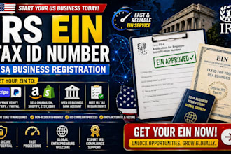 irs ein tax id number USA business registration