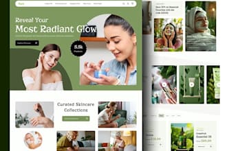 beauty website spa website salon website beauty salon website skincare website