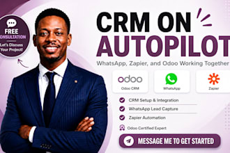 setup and customize your odoo crm with whatsapp and zapier integration