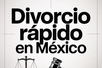 elaboro tu convenio de divorcio rápido y listo para presentar