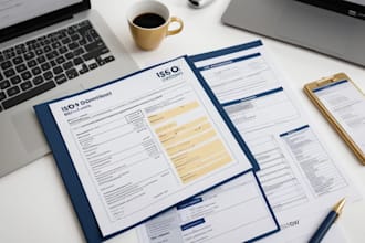 create iso 9001 documentation, gap analysis and audit readiness support