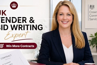 write winning UK tender bid proposal rfp rfq nhs tender