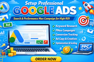 setup google ads for shopify sales and performance max