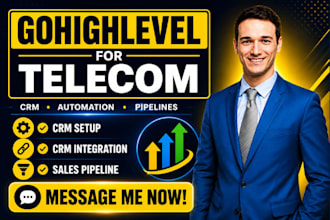 setup telecom crm customer support crm integration pipeline zendesk gohighlevel