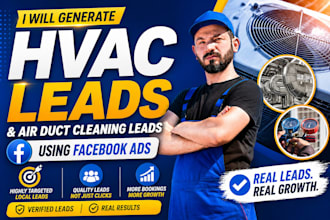 generate hvac leads and air duct cleaning leads using facebook ads