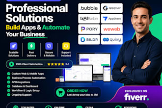 build bubble appgyver goodbarber appsheet pory weweb bildr quixy website app