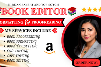professionally edit, proofread, and polish your book, novel, or manuscript