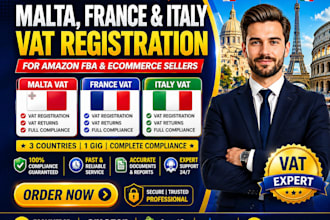do malta france and italy vat registration for amazon fba sellers oss malta