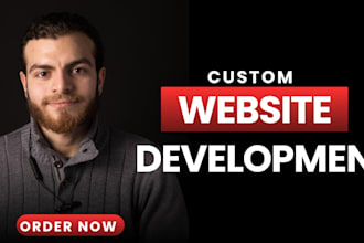 build website development as full stack developer front end developer ai website