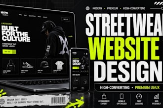 shopify clothing store streetwear clothing website, y2k website,
