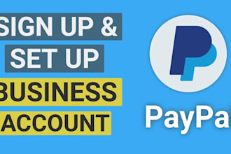 create paypal business account, wise, stripe, skrill, payment gateway