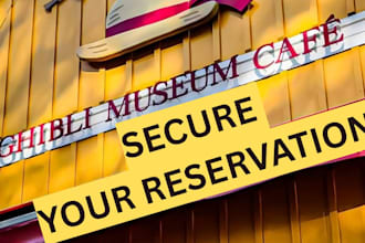 buy ghibli museum and shibuya sky rooftop and japn and tokyo reservation