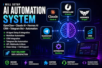 openclaw mac mini claude cowork cursor ai open claw CRM hermes ai telegram bot