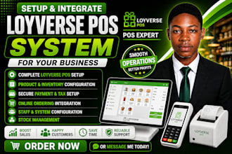 set up and integrate your loyverse pos system for your business