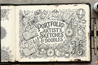 draw custom doodle illustrations