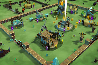 develop 2d html5 javascript game, webgl, for browser and playing ads