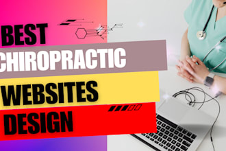 create a modern chiropractic website design for clinic