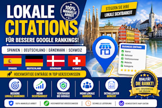 baue starke local citations fur deutschland spanien danemark schweiz SEO ranking