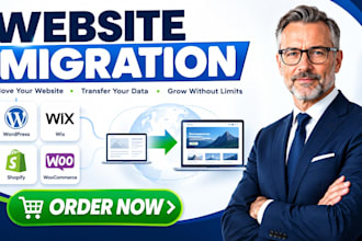 clone website migration godaddy wordpress to shopify, wix woocommerce to shopify