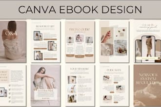 design german canva ebook fitness cookbook business nutrition finance workbook