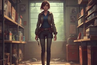 d a anime character
