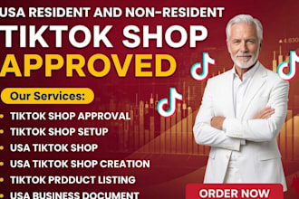 manage USA tiktok shop creation tiktok account setup shopify dropshipping store