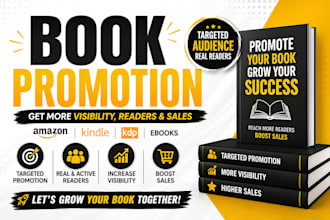do book promotion ebook marketing amazon book kindle book promotion