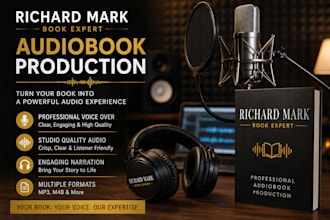 produce, narrate and publish your audiobook for acx audible