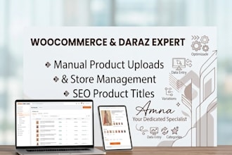 do woocommerce product upload and product listing