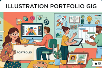 design modern flat illustrations