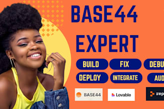 base44 bugfixing base44 expert base44 migration base44 integration base44 webapp