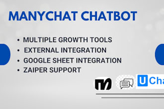 setup manychat automation manychat chatbot ghl instagram dm facebook messenger
