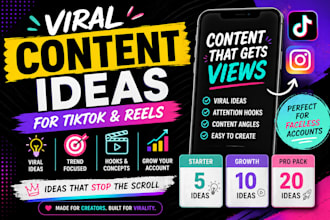 find viral tiktok content ideas for faceless accounts