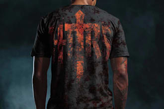 do custom typography christian t shirt design and graphic t shirt