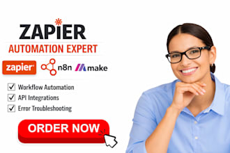 setup zapier make api ai automation n8n zapier zap integration expert specialist