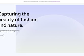 create a website for you quickly and for cheap