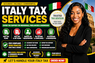 do italy tax filling italy vat tax return partita iva and tax consultant advisor