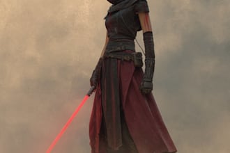 draw sci fi, star wars, mecha, sprite dnd art
