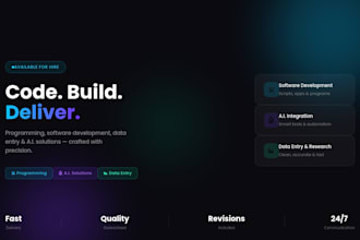 develop software and ai solutions