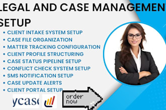 setup legal and case management crm clio mycase smokeball lawmatics surefire