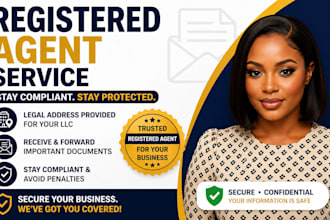provide US registered agent service for your llc to stay compliant